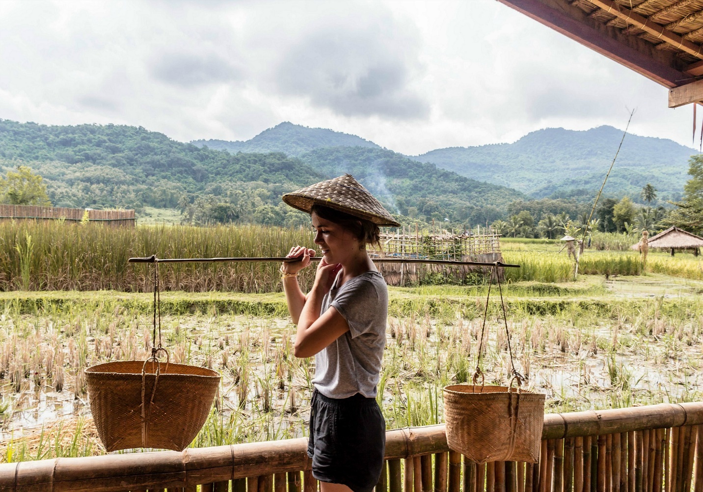 a day of rice farming in Laos on Living Land Farm — silly.little.kiwi