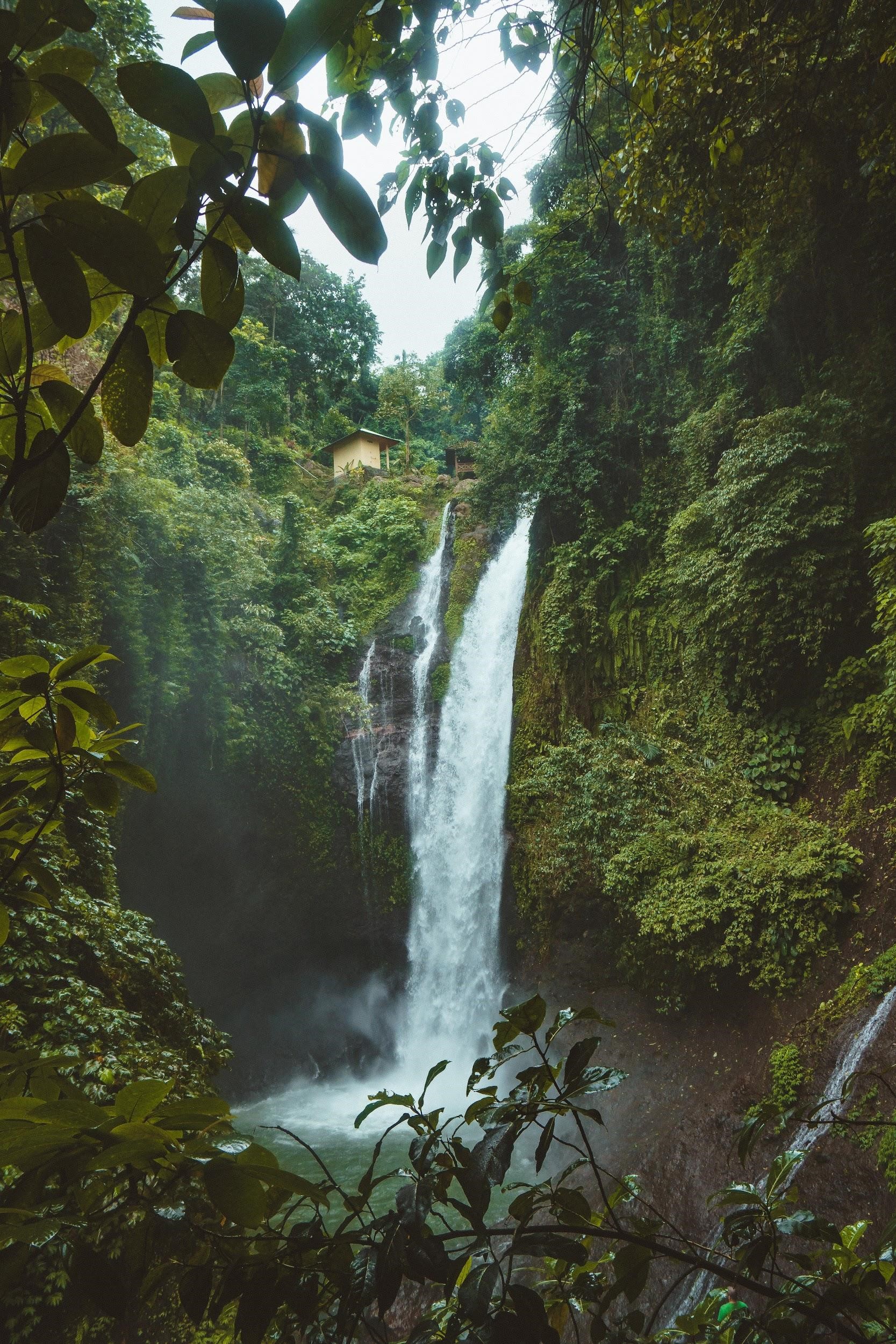 Image of a waterfall in Sumba, Indonesia